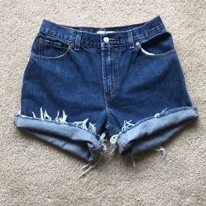 Levi’s Cutoff Denim Shorts [Size 10]
